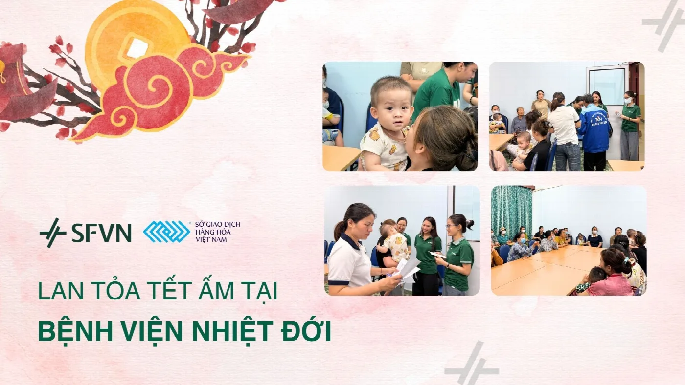 SFVN chia sẻ yêu thương cùng bệnh nhân có hoàn cảnh khó khăn tại Bệnh viện Nhiệt đới TP.HCM