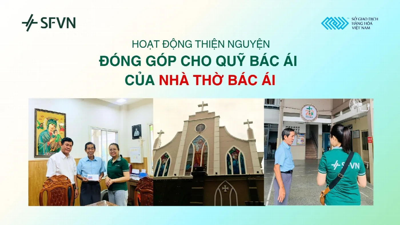 SFVN chung tay đóng góp cho Quỹ Bác Ái của Nhà Thờ Bác Ái
